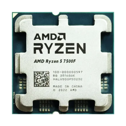 AMD Used Ryzen 5 7500F R5 7500F 3.7GHz CPU processor 6-Core 12-Thread 5NM L3=32M 100-000000597 Socket AM5