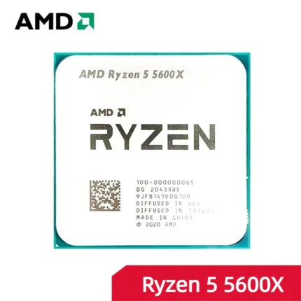 AMD Ryzen R5 5600X 3.7GHz 6 Cores 12 Thread New CPU 65W L3=32M Socket AM4 Processor  without Fan