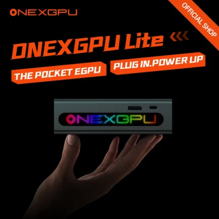 OneXGPU Lite​​ Portable eGPU Dock​​ ​​Plug & Play via OCuLink/USB4​​ ​​​​ ​​Perfect for AAA Gaming